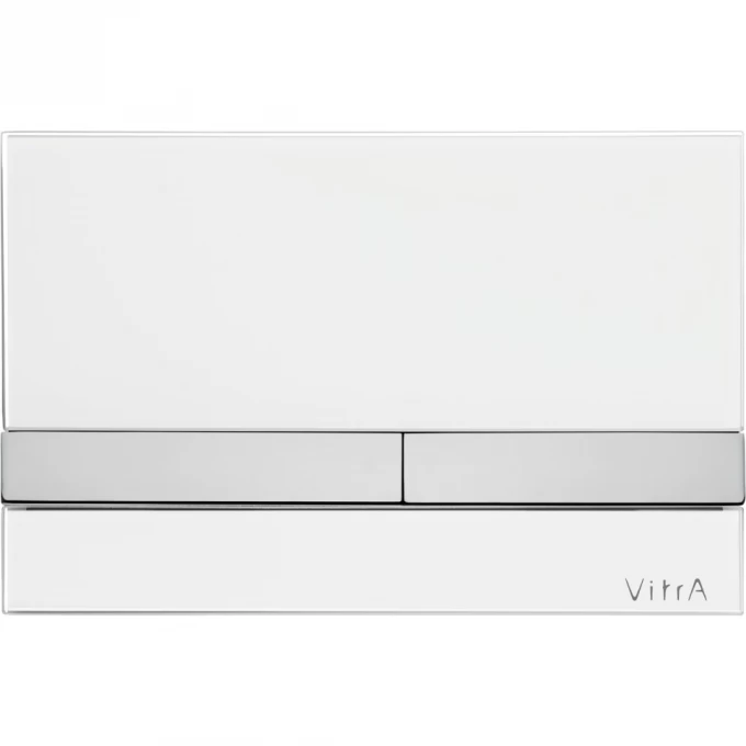 Клавиша смыва VITRA SELECT стекло, цвет Глянцевый Белый 740-1100