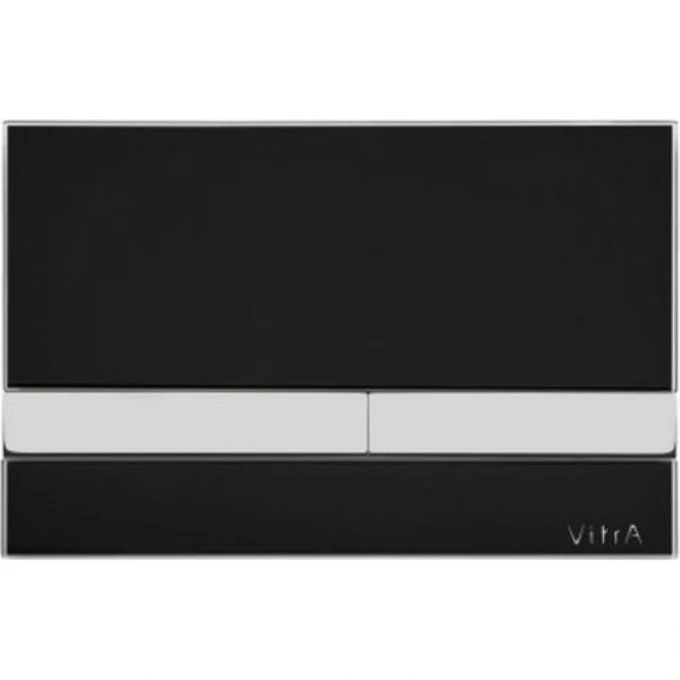 Клавиша смыва VITRA SELECT стекло, цвет Глянцевый Черный 740-1101
