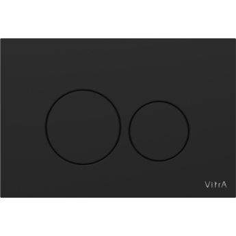 Кнопка смыва для инсталляции VITRA ORIGIN 740-2411 матовая черная Кнопка смыва для инсталляции VITRA ORIGIN 740-2411 матовая черная