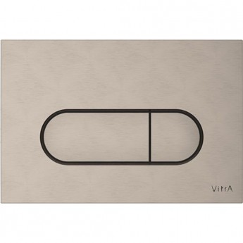 Панель смыва VITRA ROOT ROUND никель Панель смыва VITRA ROOT ROUND никель