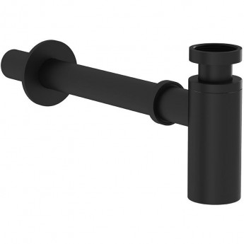 Сифон для раковины металлический VITRA, матовый черный Сифон для раковины металлический VITRA, матовый черный