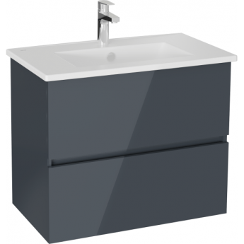 Тумба с раковиной VITRA MIA PLUS SQUARE 69741, 80 см, подвесная Тумба с раковиной VITRA MIA PLUS SQUARE 69741, 80 см, подвесная